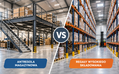 Antresola magazynowa czy regały wysokiego składowania – kiedy który wariant się opłaca
